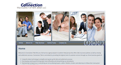 Desktop Screenshot of connectiontitle.com